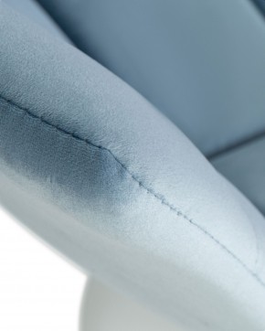 Стул барный DOBRIN TAILOR WHITE, пудрово-голубой велюр (MJ9-74) в Губкинском - gubkinskiy.ok-mebel.com | фото 10