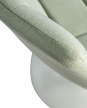 Стул барный DOBRIN TAILOR WHITE, пудрово-мятный велюр (MJ9-87) в Губкинском - gubkinskiy.ok-mebel.com | фото 8