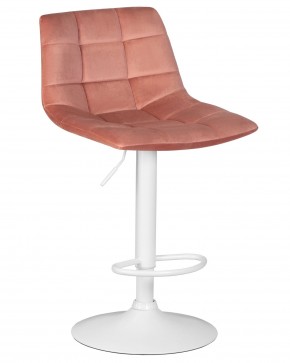 Стул барный DOBRIN TAILOR WHITE, пудрово-розовый велюр (MJ9-32) в Губкинском - gubkinskiy.ok-mebel.com | фото
