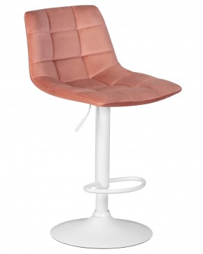 Стул барный DOBRIN TAILOR WHITE, пудрово-розовый велюр (MJ9-32) в Губкинском - gubkinskiy.ok-mebel.com | фото 2