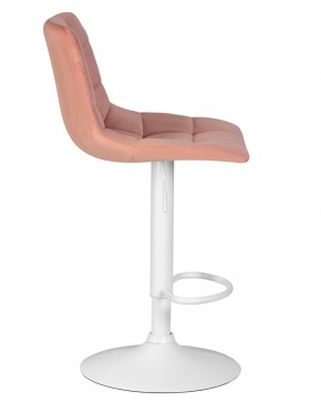 Стул барный DOBRIN TAILOR WHITE, пудрово-розовый велюр (MJ9-32) в Губкинском - gubkinskiy.ok-mebel.com | фото 3