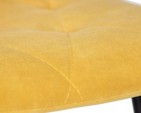 Стул обеденный DOBRIN CHILLY ROMBO, Горчичный Simple 15, основание черное в Губкинском - gubkinskiy.ok-mebel.com | фото 10