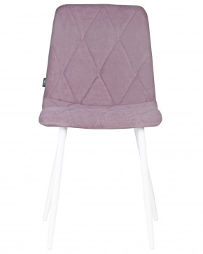 Стул обеденный DOBRIN CHILLY ROMBO, Лавандовый Simple 48, основание белый в Губкинском - gubkinskiy.ok-mebel.com | фото 6