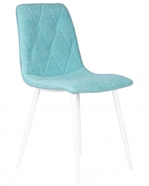 Стул обеденный DOBRIN CHILLY ROMBO, Тиффани Simple 51, основание белый в Губкинском - gubkinskiy.ok-mebel.com | фото 2