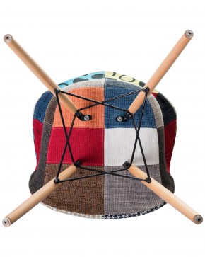 Стул обеденный DOBRIN DAW PATCHWORK, цвет сиденья мозаика в Губкинском - gubkinskiy.ok-mebel.com | фото 7