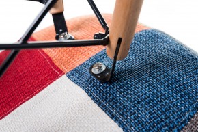 Стул обеденный DOBRIN DAW PATCHWORK, цвет сиденья мозаика в Губкинском - gubkinskiy.ok-mebel.com | фото 8