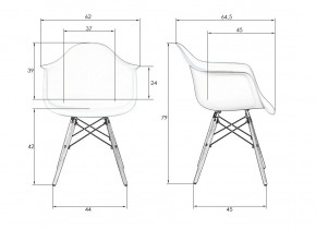 Стул обеденный DOBRIN DAW PATCHWORK, цвет сиденья мозаика в Губкинском - gubkinskiy.ok-mebel.com | фото 9