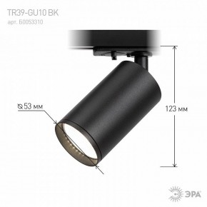 Светильник на штанге Эра  TR39-GU10 BK в Губкинском - gubkinskiy.ok-mebel.com | фото 7