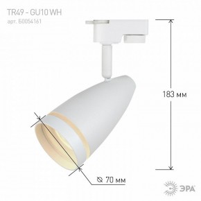 Светильник на штанге Эра  TR49 - GU10 WH в Губкинском - gubkinskiy.ok-mebel.com | фото 4