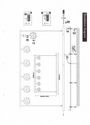 Светильник на штанге Imperiumloft RH Boule De Cristal Linear 40,1222 в Губкинском - gubkinskiy.ok-mebel.com | фото 11