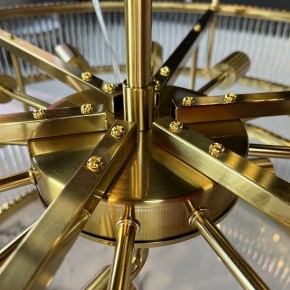 Светильник на штанге Imperiumloft RH Marais Round Chandelier 40,2668 в Губкинском - gubkinskiy.ok-mebel.com | фото 10