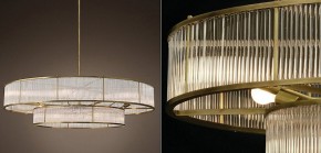 Светильник на штанге Imperiumloft RH Marais Round Chandelier 40,2668 в Губкинском - gubkinskiy.ok-mebel.com | фото 2