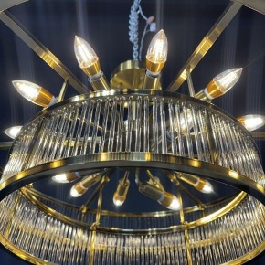 Светильник на штанге Imperiumloft RH Marais Round Chandelier 40,2668 в Губкинском - gubkinskiy.ok-mebel.com | фото 5