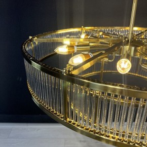 Светильник на штанге Imperiumloft RH Marais Round Chandelier 40,2668 в Губкинском - gubkinskiy.ok-mebel.com | фото 6