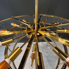 Светильник на штанге Imperiumloft RH Marais Round Chandelier 40,2668 в Губкинском - gubkinskiy.ok-mebel.com | фото 8