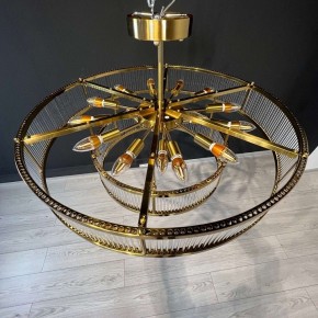 Светильник на штанге Imperiumloft RH Marais Round Chandelier 40,2668 в Губкинском - gubkinskiy.ok-mebel.com | фото 8