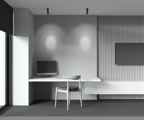 Светильник на штанге Maytoni FOCUS LED C055CL-L12B2.7K-W-B в Губкинском - gubkinskiy.ok-mebel.com | фото 4