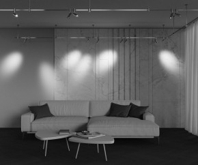 Светильник на штанге Maytoni Focus Led TR144-1-12W3K-W-BS в Губкинском - gubkinskiy.ok-mebel.com | фото 5