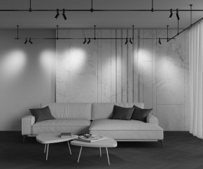 Светильник на штанге Maytoni Focus Led TR144-1-5W4K-W-B в Губкинском - gubkinskiy.ok-mebel.com | фото 5
