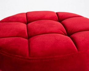 Табурет барный DOBRIN BRUNO BLACK, бордо велюр (MJ9-43) в Губкинском - gubkinskiy.ok-mebel.com | фото 2