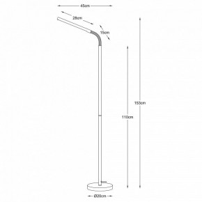 Торшер Lucide Gilly 36712/05/30 в Губкинском - gubkinskiy.ok-mebel.com | фото 2