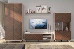 Тумба под ТВ Хармони 468.04 в Губкинском - gubkinskiy.ok-mebel.com | фото 3