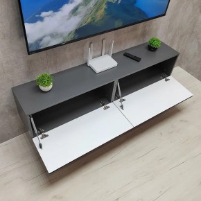 Тумба подвесная под ТВ LINES MTV1-MA 750 Темно-серый (Графит-M 10.1.25) в Губкинском - gubkinskiy.ok-mebel.com | фото 12