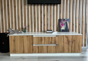 Тумба ТВ большая Парус в Губкинском - gubkinskiy.ok-mebel.com | фото 2