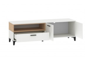 Тумба ТВА НМ 013.44 "Bergen" (Белый/Дуб бунратти) в Губкинском - gubkinskiy.ok-mebel.com | фото 2