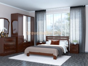 ВЕРОНИКА Кровать из массива 900 в Губкинском - gubkinskiy.ok-mebel.com | фото 3