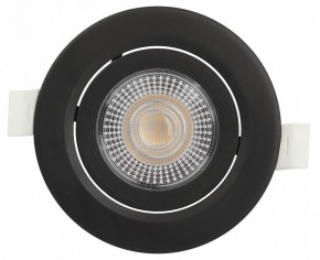 Встраиваемый светильник Эра  KL LED 25A-5 3K BK в Губкинском - gubkinskiy.ok-mebel.com | фото 3