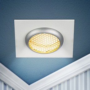Встраиваемый светильник Эра  KL110 WH/SL в Губкинском - gubkinskiy.ok-mebel.com | фото 5