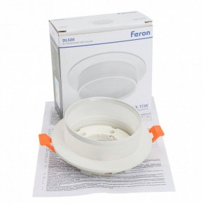 Встраиваемый светильник Feron DL500 51085 в Губкинском - gubkinskiy.ok-mebel.com | фото 8
