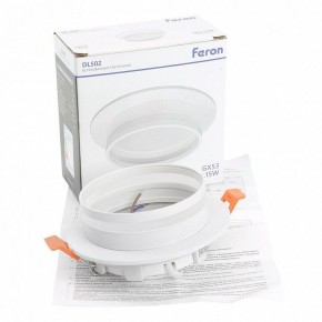 Встраиваемый светильник Feron DL502 51089 в Губкинском - gubkinskiy.ok-mebel.com | фото 9