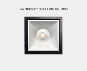 Встраиваемый светильник Italline IT06-6020 IT06-6020 white 3000K + IT06-6021 white в Губкинском - gubkinskiy.ok-mebel.com | фото 3