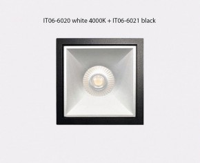 Встраиваемый светильник Italline IT06-6020 IT06-6020 white 4000K + IT06-6021 white в Губкинском - gubkinskiy.ok-mebel.com | фото 3