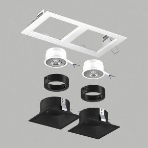 Встраиваемый светильник Lightstar Domino D5260707BMOD в Губкинском - gubkinskiy.ok-mebel.com | фото 3