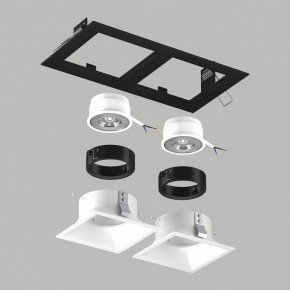 Встраиваемый светильник Lightstar Domino D5270606BMOD в Губкинском - gubkinskiy.ok-mebel.com | фото 3