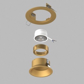 Встраиваемый светильник Lightstar Domino D61303GMOD в Губкинском - gubkinskiy.ok-mebel.com | фото 3