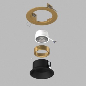 Встраиваемый светильник Lightstar Domino D61307GMOD в Губкинском - gubkinskiy.ok-mebel.com | фото 3