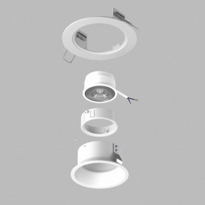 Встраиваемый светильник Lightstar Domino D61606WMOD в Губкинском - gubkinskiy.ok-mebel.com | фото 3