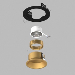 Встраиваемый светильник Lightstar Domino D61703GMOD в Губкинском - gubkinskiy.ok-mebel.com | фото 3