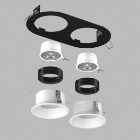 Встраиваемый светильник Lightstar Domino D6570606BMOD в Губкинском - gubkinskiy.ok-mebel.com | фото 3