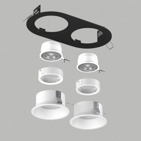 Встраиваемый светильник Lightstar Domino D6570606WMOD в Губкинском - gubkinskiy.ok-mebel.com | фото 3