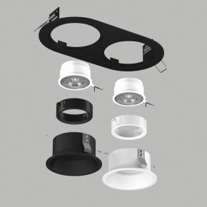 Встраиваемый светильник Lightstar Domino D6570607WBMOD в Губкинском - gubkinskiy.ok-mebel.com | фото 2