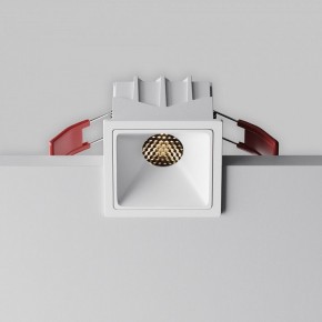 Встраиваемый светильник Maytoni Alfa LED DL043-01-10W3K-SQ-W-1 в Губкинском - gubkinskiy.ok-mebel.com | фото 2