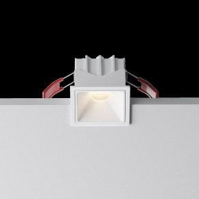 Встраиваемый светильник Maytoni Alfa LED DL043-01-10W3K-SQ-W-1 в Губкинском - gubkinskiy.ok-mebel.com | фото 5