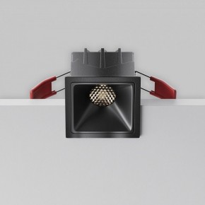 Встраиваемый светильник Maytoni Alfa LED DL043-01-10W4K-SQ-B-1 в Губкинском - gubkinskiy.ok-mebel.com | фото 5