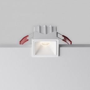 Встраиваемый светильник Maytoni Alfa LED DL043-01-10W4K-SQ-W-1 в Губкинском - gubkinskiy.ok-mebel.com | фото 6