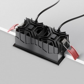 Встраиваемый светильник Maytoni Alfa LED DL043-02-10W3K-SQ-B-1 в Губкинском - gubkinskiy.ok-mebel.com | фото 9